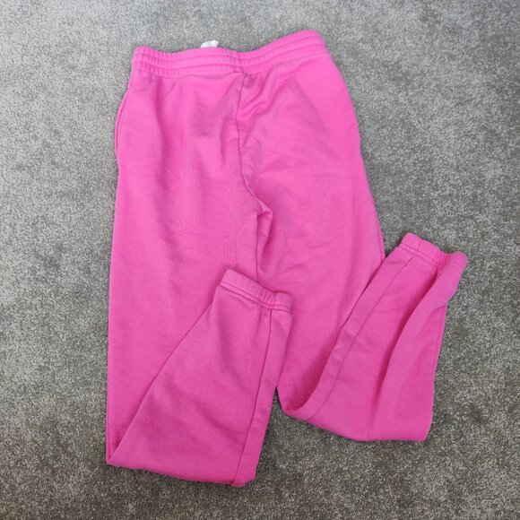 Joe Fresh Active Girls Jogger Size 7 - 8 Pink Cotton Blend Barbiecore Fitness - Picture 2 of 4